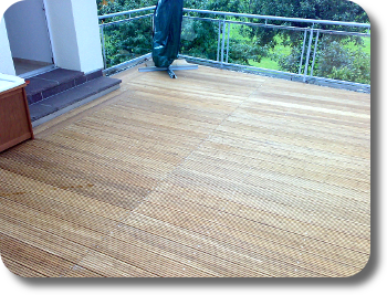 Terrassendielen für 1,99€ /lfm (13,72€ /m²) Balkon-Gartenterrasse