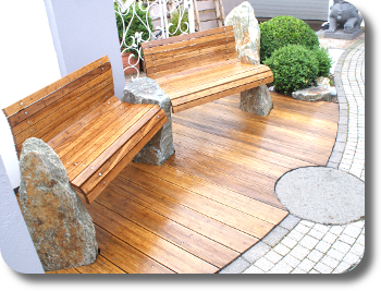 Terrassendielen für 1,99€ /lfm (13,72€ /m²) Balkon-Gartenterrasse