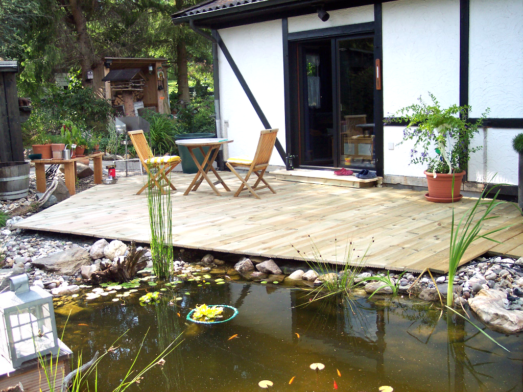 Terrassendielen für 1,99€ /lfm (13,72€ /m²) Balkon-Gartenterrasse