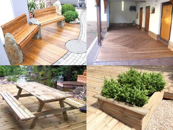 Terrassendielen Fur 1 99 Lfm 13 72 M Balkon Gartenterrasse